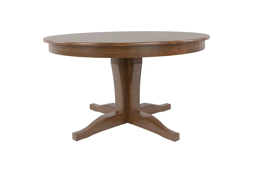 Core - Custom Dining Customizable Round Dining Table by Canadel at Esprit Decor Home Furnishings
